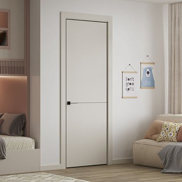 Межкомнатная дверь керамик MN 2 жемчужный глухая