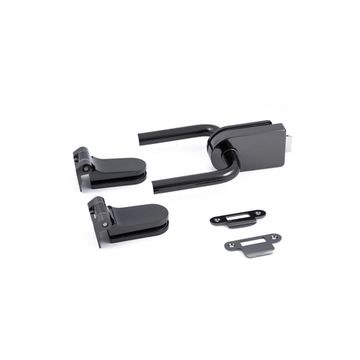 Комплект фурнитуры для стеклянной двери чёрный