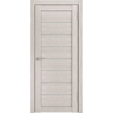 Межкомнатная дверь экошпон Legend ЛУ-7 капучино стекло белый триплекс