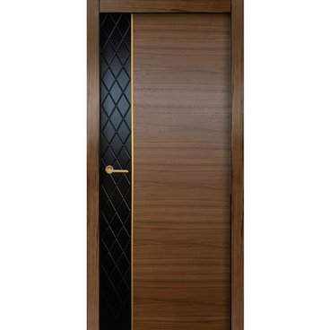 Звукоизоляционная дверь Нома Р американский орех 42 дб