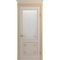 Межкомнатная дверь массив дуба Viporte Флоренция Декор прованс глянец остеклённая