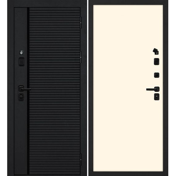 Входная дверь Галактика-173 панель гладкая магнолия