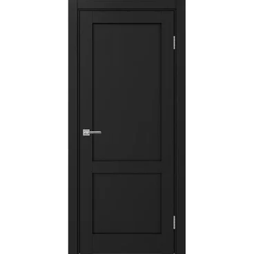 Межкомнатная дверь экошпон Турин 502.11 антрацит глухая