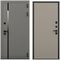 Входная дверь Пиано S антрацит силк панель гладкая варм грей