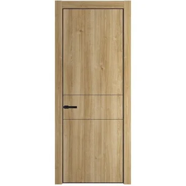 Межкомнатная дверь 14NA дуб карамель глухая