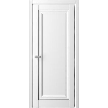 Межкомнатная дверь Прадо 2 винил белый глухая