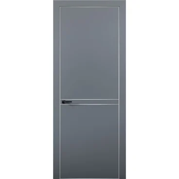 Межкомнатная дверь Палладий 9 антрацит глухая