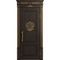 Межкомнатная дверь массив дуба Статус шоколад патина золото глухая