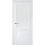 Фото межкомнатной двери экошпон Uberture Perfecto 106 barhat white остеклённая