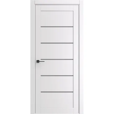 Межкомнатная дверь Porta-220 белая Shellac White со стеклом