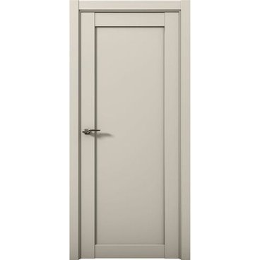 Межкомнатная дверь экошпон Кобальт 20 силк грей глухая