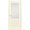 Фото межкомнатная дверь экошпон Profilo Porte PSE-27 магнолия остеклённая