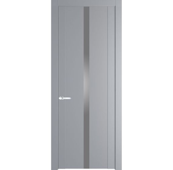 Межкомнатная дверь 1.8P смоки остеклённая