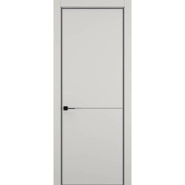 Межкомнатная дверь керамик MN 2 слоновая кость глухая