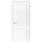 Межкомнатная дверь экошпон 11012 лофт белый глухая