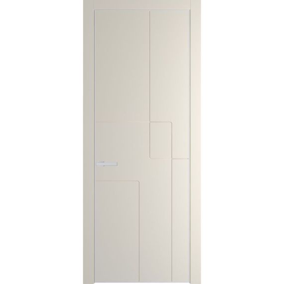 Межкомнатная дверь 3PA кремовая магнолия глухая