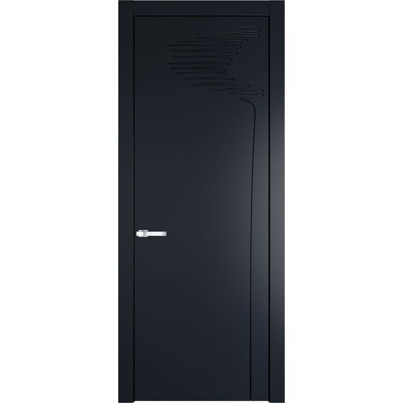 Фото межкомнатная дверь эмаль Profil Doors 25PW нэви блу глухая