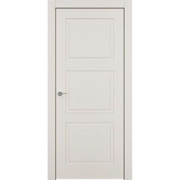 Противопожарная дверь Классика-33 кремовая эмаль EIS60