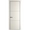 Межкомнатная дверь 13PA перламутр белый глухая