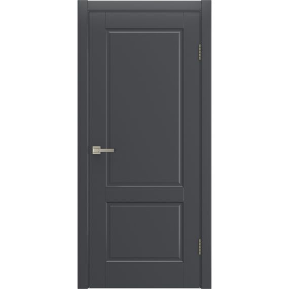 Фото двери Патриция графитовая эмаль RAL 7024 глухая