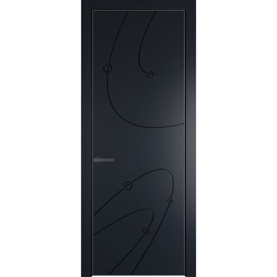 Межкомнатная дверь 5PA нэви блу глухая