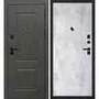Входная дверь Линея-214 панель фрезерованная PR-103 бетон