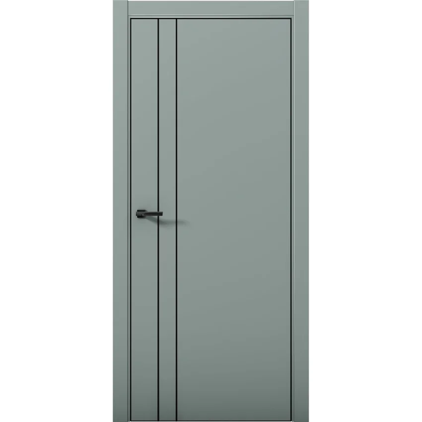 Межкомнатная дверь Палладий 4 Deep Green глухая