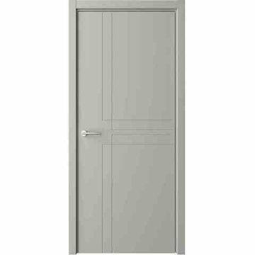 Межкомнатная дверь эмаль Albero Геометрия 3 серая глухая