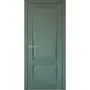 Межкомнатная дверь экошпон Perfecto 101 barhat green глухая