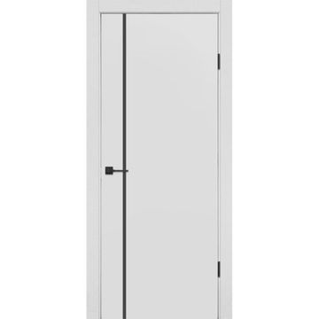 Межкомнатная дверь экошпон ДП-46.11 white silk глухая