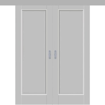 Раздвижная двустворчатая дверь Кобальт 26 манхэттен глухая