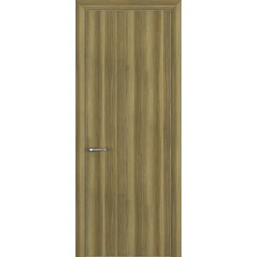 Межкомнатная дверь Квалитет К7 дуб серый с алюминиевой кромкой