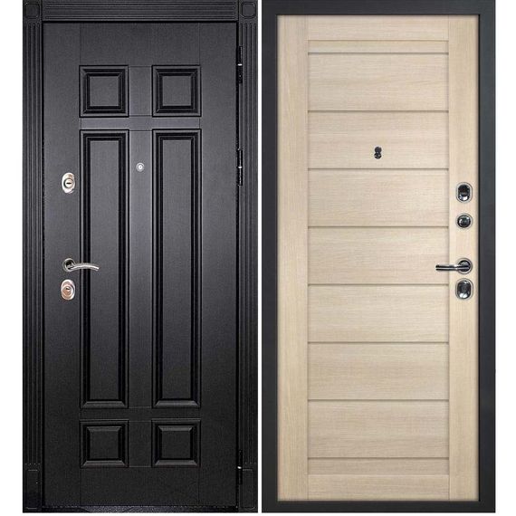 Входная дверь Гера 2 венге панель сборная капучино