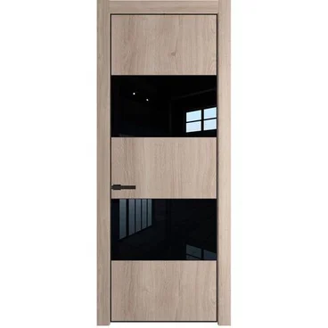 Межкомнатная дверь 22NA дуб сонома остеклённая