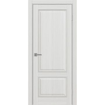 Межкомнатная дверь Тоскана багет 640.11 ясень серебристый глухая