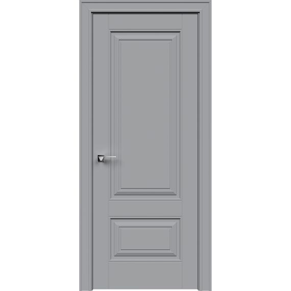 Межкомнатная дверь эмаль Дельта 2 серая глухая