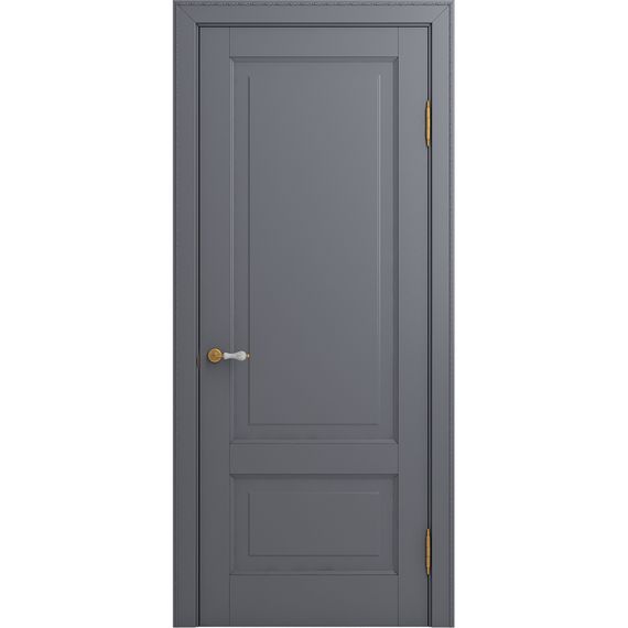 Межкомнатная дверь массив бука Viporte Бьелла тауп глухая