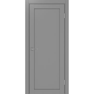 Межкомнатная дверь экошпон Турин 501.1 серый глухая