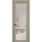 Фото межкомнатной двери керамик NC 2 бежевый остеклённая