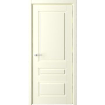 Межкомнатная дверь эмаль Классика 3 слоновая кость глухая