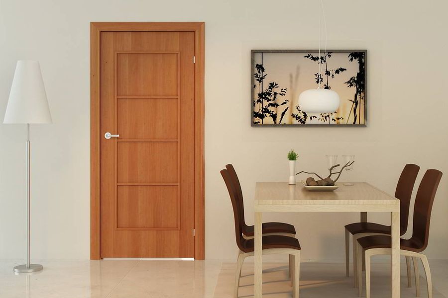 Что лучше выбрать: ламинированные двери или из ПВХ