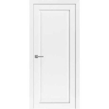 Межкомнатная дверь экошпон 82001 лофт белый глухая