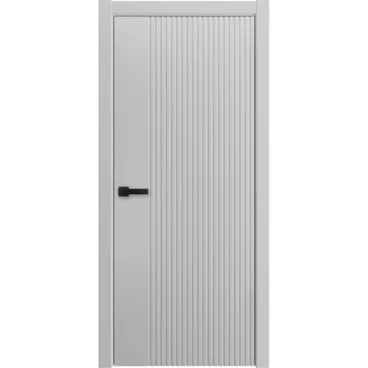 Межкомнатная дверь эмаль Ультра серая RAL 7047 глухая