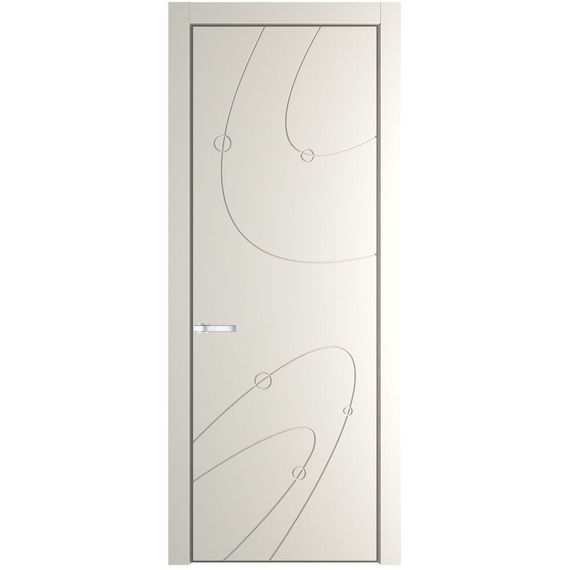 Межкомнатная дверь 5PA перламутр белый глухая