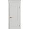 Межкомнатная дверь массив дуба Viporte Классика 1 бьянко глухая