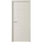 Фото межкомнатная дверь эмаль Albero Геометрия 4 латте глухая