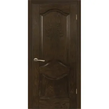 Межкомнатная дверь шпон дуба Прованс 4 ретро глухая