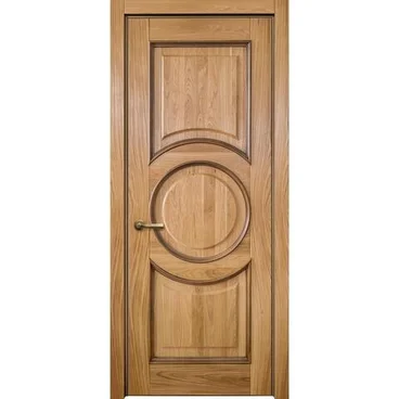 Межкомнатная дверь массив дуба Лацио Амбиенте натуральный дуб глухая
