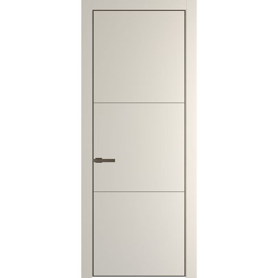 Межкомнатная дверь 13PA кремовая магнолия глухая