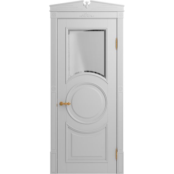 Межкомнатная дверь массив бука Viporte Лацио Амбиенте аворио остеклёние 1